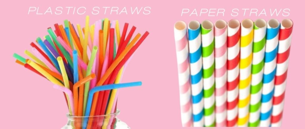 Plastic straws 